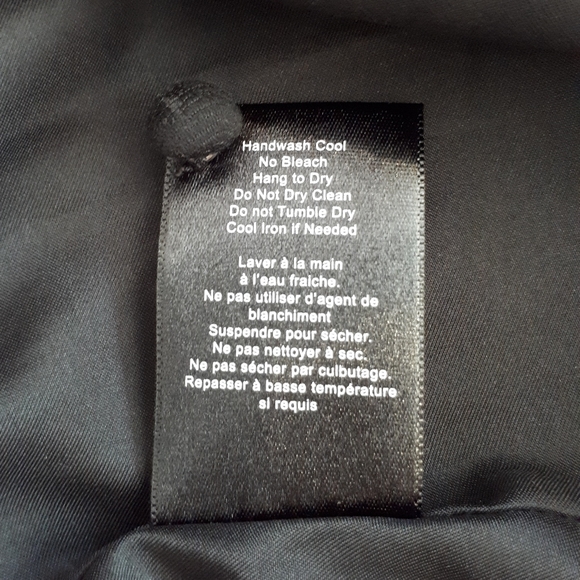 Aritzia Talula Black Lace Strapless Dress, Size 0 - Picture 7 of 8